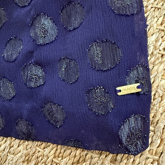 Tommy Hilfiger Girls Shimmer Polka Dot Dress Size 6 - Picture 4 of 11